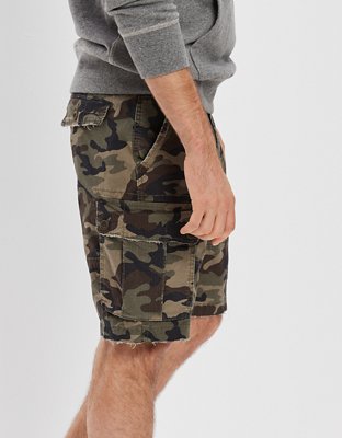 Мужские топы American Eagle AE Flex Ripstop 10" Lived-In Cargo Short — фото 5