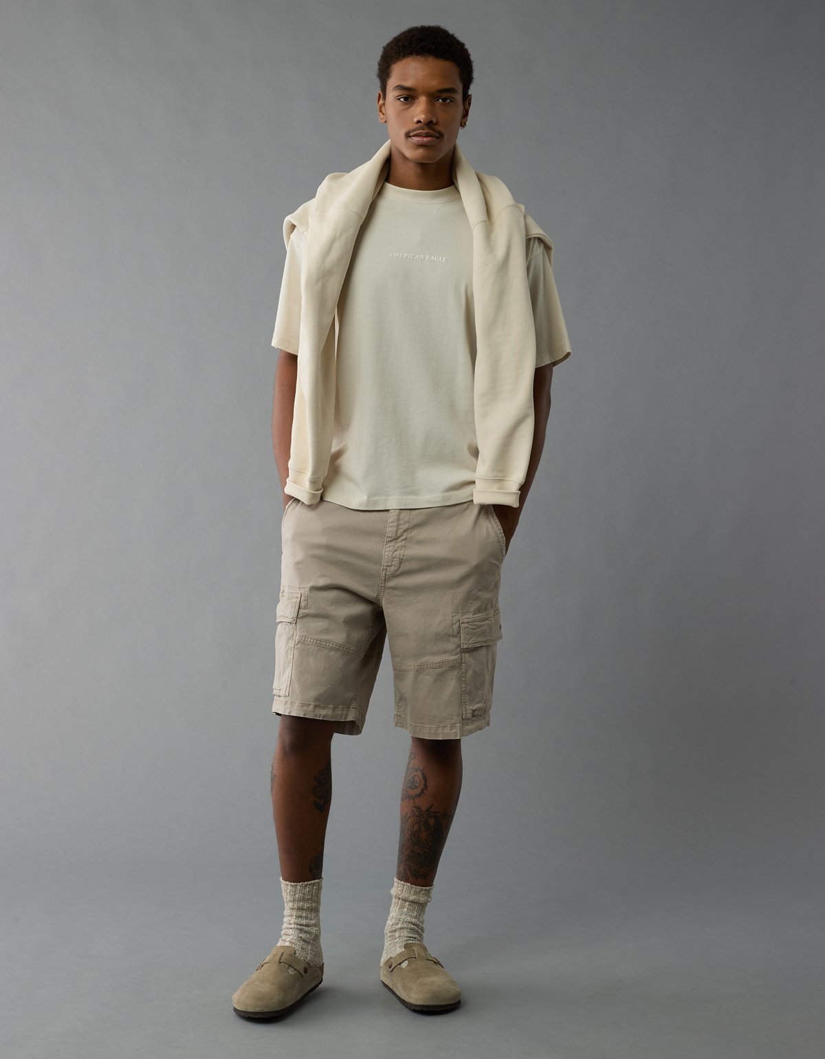 AE 10" Flex Lived-In Cargo Short - image 5