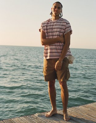 AE 6.5" Flex Lived-In Pull-On Cargo Short