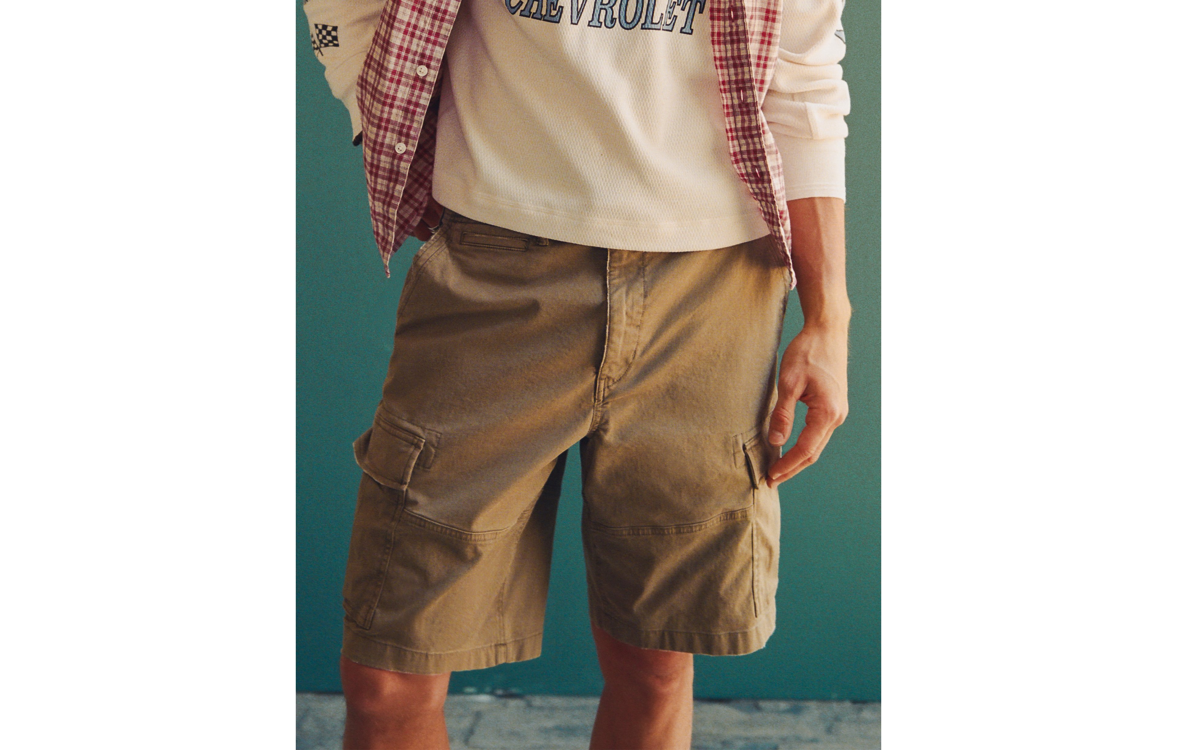 AE 10" Flex Lived-In Cargo Short