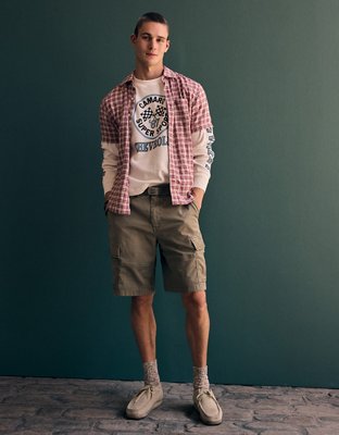AE 10" Flex Lived-In Cargo Short