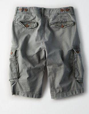 AE Flex Longer Length Cargo Short
