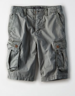 AE Flex Longer Length Cargo Short