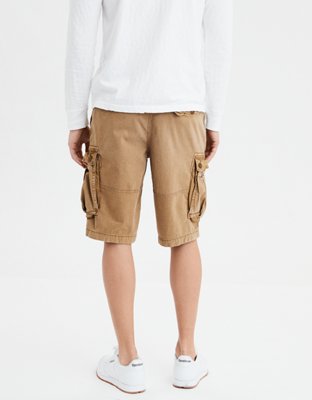 AE Flex Longer Length Cargo Short