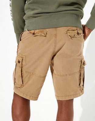 AE Flex Longer Length Cargo Short