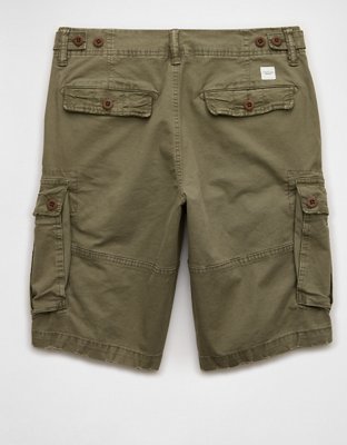 AE Flex 12" Lived-In Longer Length Cargo Short