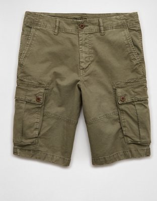 AE Flex 12" Lived-In Longer Length Cargo Short