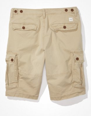 AE Flex 12" Lived-In Longer Length Cargo Short