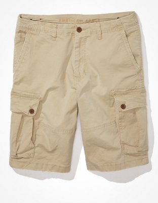 AE Flex 12 Longer Length Lived-In Khaki Short