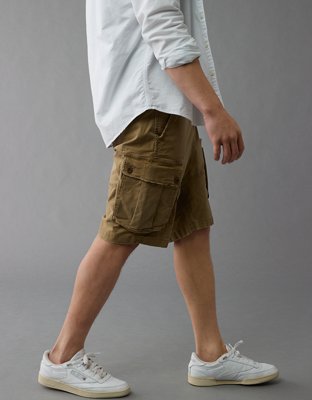 AE Flex 12" Lived-In Longer Length Cargo Short