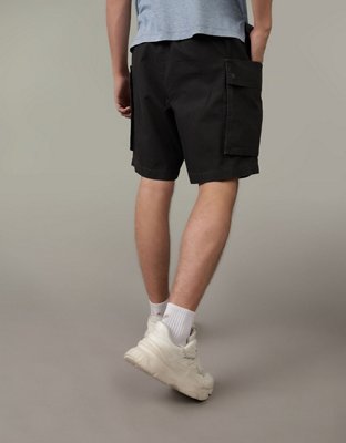 AE Flex Linen-Blend Cargo Short