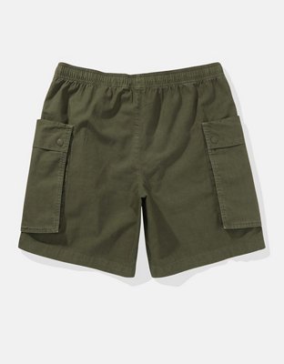 AE Flex Linen-Blend Cargo Short