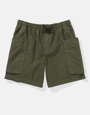 AE Flex Linen-Blend Cargo Short