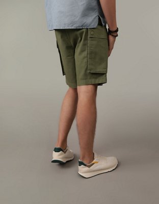 AE Flex Linen-Blend Cargo Short