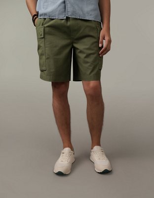 AE Flex Linen-Blend Cargo Short