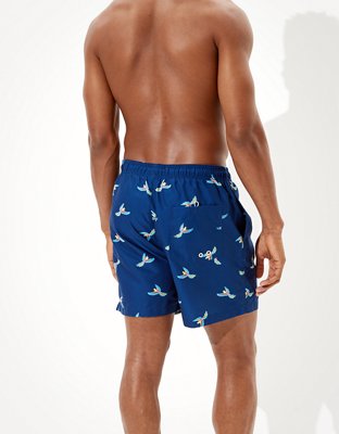 Мужские брюки American Eagle AE 6" Birds of Paradise Swim Trunk — фото 3