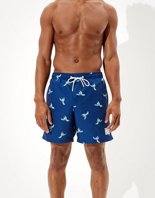 Мужские брюки American Eagle AE 6" Birds of Paradise Swim Trunk — фото 2
