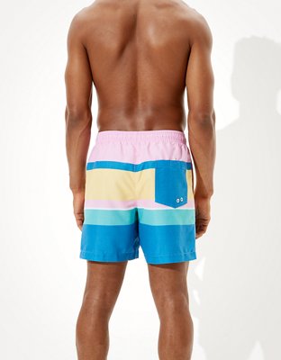 American Eagle AE 6" Stripe Swim Trunk — фото 3