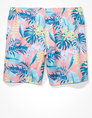 Мужские брюки American Eagle AE 6" Tropical Print Swim Trunk — фото 4