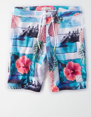 mens swim trunks american eagle