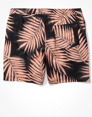 Мужские брюки American Eagle AE 7" Palm Swim Trunk — фото 4