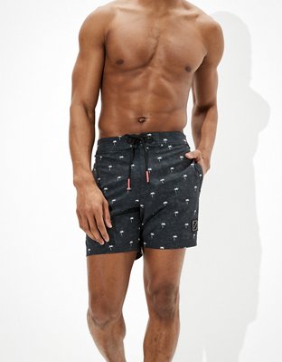 Мужские брюки American Eagle AE 6" Palm Print Board Short — фото 2