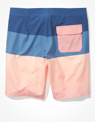 Мужские брюки American Eagle AE 10" Color-Block Classic Board Short — фото 4