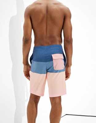 Мужские брюки American Eagle AE 10" Color-Block Classic Board Short — фото 3