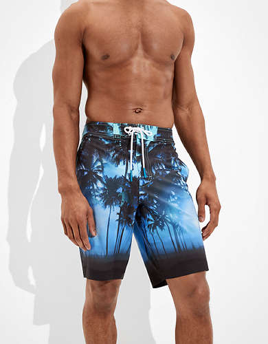 34th Scout Dog Platoon Mens Swim Trunks Beach Short Board Shorts