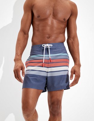 Мужские брюки American Eagle AE 6" Stripe Board Short — фото 2