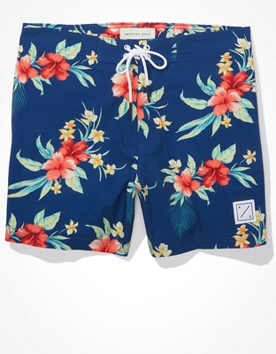 AE 6" Floral Board Short