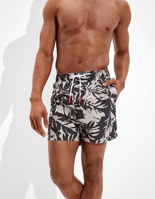 AE 5" Floral Swim Trunk