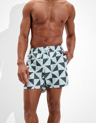 Мужские брюки American Eagle AE 5" Geo Swim Trunk — фото 2