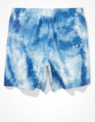 Мужские брюки American Eagle AE 7" Tie-Dye Swim Trunk — фото 4