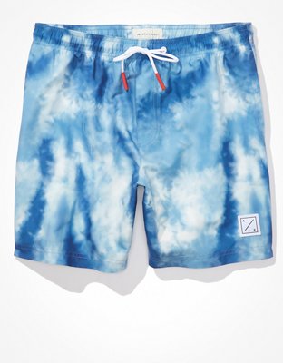 AE 7" Tie-Dye Swim Trunk