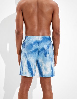 Мужские брюки American Eagle AE 7" Tie-Dye Swim Trunk — фото 3