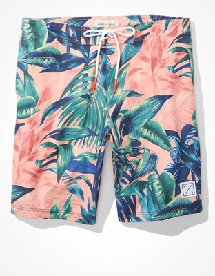 AE 10" Tropical Print Classic Board Short