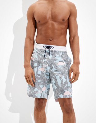 Мужские брюки American Eagle AE 10" Flamingo Print Classic Board Short — фото 2