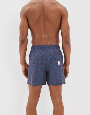 Мужские брюки American Eagle AE 5.5" Geo Swim Trunk — фото 2