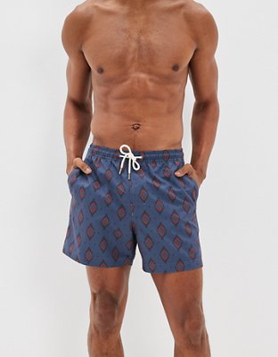 AE 5.5" Geo Swim Trunk