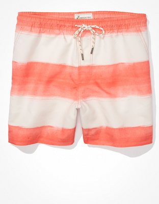 AE 5.5" Striped Swim Trunk