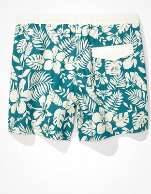 Мужские брюки American Eagle AE 5.5" Floral Swim Trunk — фото 4