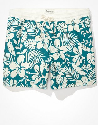 Мужские брюки American Eagle AE 5.5" Floral Swim Trunk — фото 3