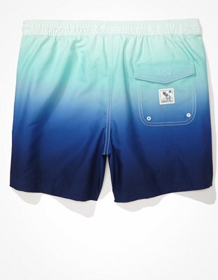 Мужские брюки American Eagle AE 5.5" Ombre Swim Trunk — фото 4