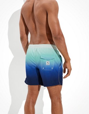 Мужские брюки American Eagle AE 5.5" Ombre Swim Trunk — фото 2