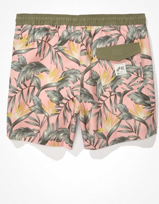AE 5.5" Tropical Swim Trunk