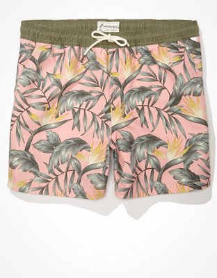 AE 5.5" Tropical Swim Trunk