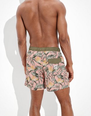 AE 5.5" Tropical Swim Trunk