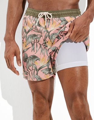 AE 5.5" Tropical Swim Trunk