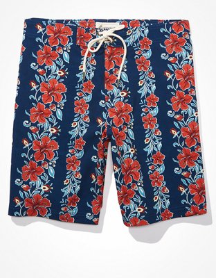 AE 9" Floral Classic Board Short